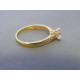Zlatý dámsky prsteň žlté zlato zirkóny VP57228Z 14 karátov 585/1000 2,28g