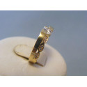 Zlatý dámsky prsteň žlté zlato zirkóny VP51337Z 14 karátov 585/1000 3,37g