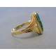 Zlatý dámsky prsteň kameň žlté červené zlato DP63483V 14 karátov 585/1000 4,83g