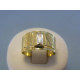 Zlatý dámsky prsteň zirkón žlté zlato DP59457Z 14 karátov 585/1000 4,57g