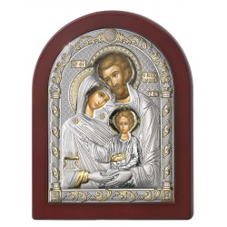 Strieborný obraz Svätá rodina 84125LORO