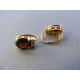 Dámska zlatá súprava prívesok, naušnice, prsteň VS57843Z žlté zlato zirkóny 14 karátov 585/1000 8,43 g