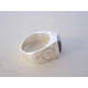 Pánsky strieborný prsteň čierny onyx DPS62852 925/1000 8,52 g