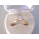 Zlatý dámsky prsteň červené zlato zirkóny VP56275C 14 karátov 585/1000 2,75 g