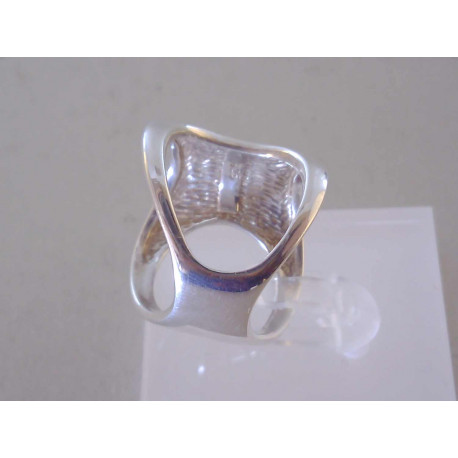 Zaujímavý dámsky strieborný prsteň špecifický vzhľad VPS56667 925/1000 6,67 g