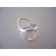 Zaujímavý dámsky strieborný prsteň špecifický vzhľad VPS56667 925/1000 6,67 g
