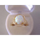 Dámsky zlatý prsteň žlté zlato  kameň opál, zirkóny VP63266Z 14 karátov 585/1000 2,66 g