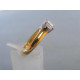 Zlatý dámsky prsteň zirkón v korunke VP56248Z žlté zlato 14 karátov 585/1000 2,48 g