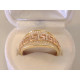 Očarujúci dámsky zlatý prsteň viacfarebné zlato zirkóny VP56315V 14 karátov 585/1000 3,15 g