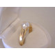 Zlatý dámsky prsteň žlté zlato zirkón VP54342Z 585/1000 3,42 g