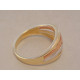 Zlatý dámsky prsteň viacfarebné zlato zirkóny VP55232V 14 karátov 585/1000 2.32 g