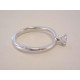 Jednoduchý dámsky strieborný prsteň zirkón v korunke VPS58297 925/1000 2,97 g