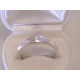 Jednoduchý dámsky strieborný prsteň kamienok VPS58218 925/1000 2,18 g