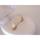 Jednoduchý dámsky zlatý prsteň žlté zlato zirkóny VP57137Z 14 karátov 585/1000 1,37 g