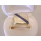 Pánsky zlatý prsteň žlté  zlato jemný vzor VP62427Z 14 karátov 585/1000 4,27 g