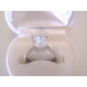 Ródiovaný dámsky strieborný prsteň veľký zirkón VPS52320 925/1000 3,20 g