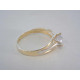 Dámsky zlatý prsteň zirkón v korunke VP54181V viacfarebné zlato 14 karátov 585/1000 1,81 g
