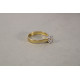 Zlatý dámsky prsteň žlté zlato zirkón VP49147 14 karátov 585/1000 1,47g