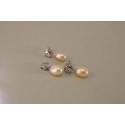 Strieborná dámska súprava perly VSS496 925/1000 4,96g