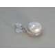 Strieborná dámska súprava perly VSS237 925/1000 2,37g