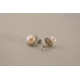 Strieborná dámska súprava náušnice a prívesok s perlami VSS628 925/1000 6,28g
