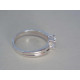 Jednoduchý dámsky prsteň zirkón v korunke biele zlato DP50337B 14 karátov 585/1000 3,37 g
