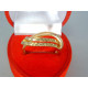 Zaujímavý dámsky zlatý prsteň žlté zlato DP57291Z 14 karátov 585/1000 2,91 g