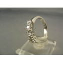 Diamantový prsteň biele zlato VD55400