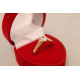 Zlatý dámsky prsteň so zirkónom žlté zlato VP56149Z 14 karátov 585/1000 1,49g