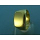 Pánsky zlatý prsteň žlté zlato čisté tvary