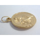 Zlatý obojstanný medajlón svätý obrázok VI272Z žlté zlato 14 karátov 585/1000 2,72 g