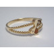 Zlatý dámsky zdobený prsteň žlté zlato,kamienky VP58207Z 14 karátov 585/1000 2,07 g
