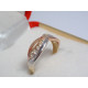 Vicafarebný dámsky zlatý prsteň zirkóniky VP54216V 14 karátov 585/1000 2,16 g