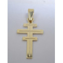 Zlatý prívesok gréckokatolícky križik VI079Z žlté zlato 14 karátov 585/1000 0,79 g