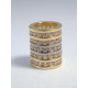 Zlatý dámsky prívesok korálka viacfarebné zlato,zirkóny VI142V 14 karátov 585/1000 1,42 g