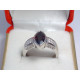 Ródiovaný dámsky strieborný prsteň zirkóny DPS60480 925/1000 4,80 g