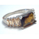 Dámsky strieborný prsteň farebné zirkóny DPS57415 925/1000 4,15 g