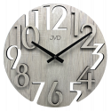 Drevené nástenné hodiny JVD D-HT113.2