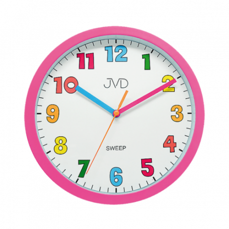Plastové nástenné hodiny JVD D-HA46.2