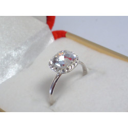 Žiarivý dámsky strieborný prsteň kamienky VPS55172 925/1000 1,72 g