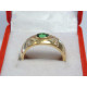 Zlatý dámsky prsteň žlté zlato farebný zirkón DP50412Z 14 karátov 585/1000 4,12g