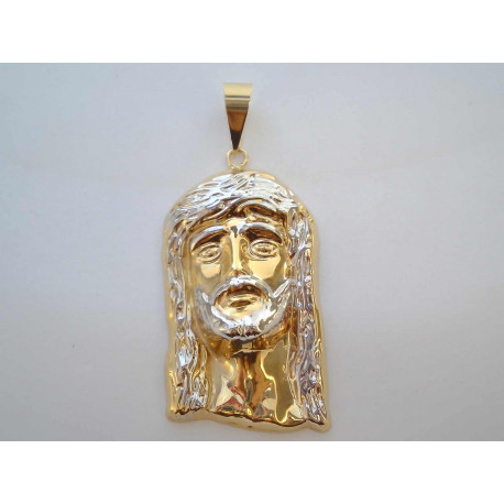 Zlatý prívesok Ježiš viacfarebné zlato VI878V 14 karátov 585/1000 8,78g