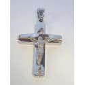 Pánsky oceľový prívesok Ježiš na kríži DIO756 316/L 7,56 g