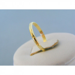 Zlatý prsteň ruženec žlté zlato DP66105Z 14 karátov 585/1000 1,05g