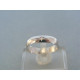 Zlatý prsteň ruženec biele zlato VP56190B 14 karátov 585/1000 1,90g