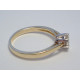 Dámsky snubný prsteň viacfarebné zlato diamant v korunke VP56269V 14 karátov 585/1000 2,69 g