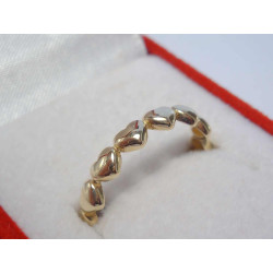 Jednoduchý zlatý dámsky prsteň žlté zlato VP53137Z 14 karátov 585/1000 1,37g