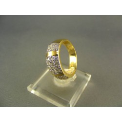 Zlatý dámsky prsteň žlté zlato DP53400/2Z