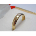 Zlatý dámsky prsteň s diamantom žlté zlato VP51293Z 14 karátov 585/1000 2,93g