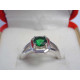 Dámsky strieborný prsteň s farebným zirkónom, ródium VPS52300 925/1000 3,0g